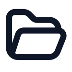 Folder Open SVG Icon